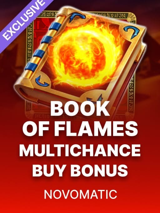 Book of Flames Multichance Buy Bonus game cover